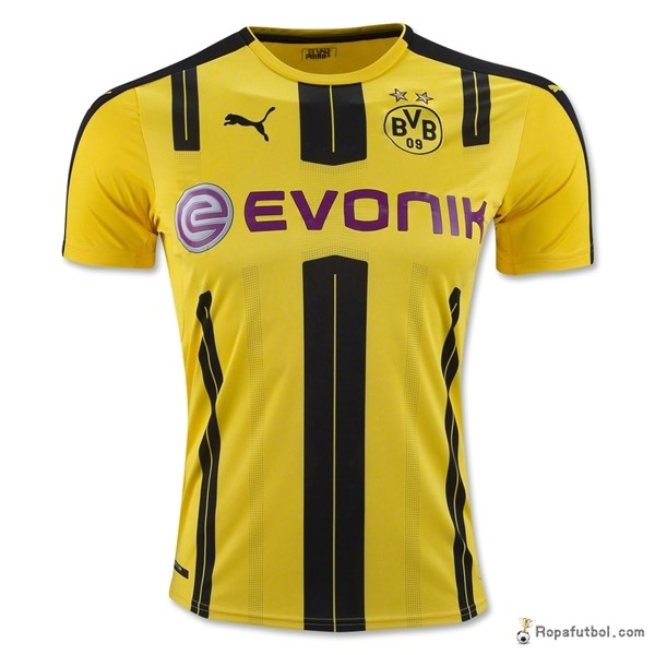 Tailandia Camiseta Borussia Dortmund Replica Primera Ropa 2016/17 Amarillo